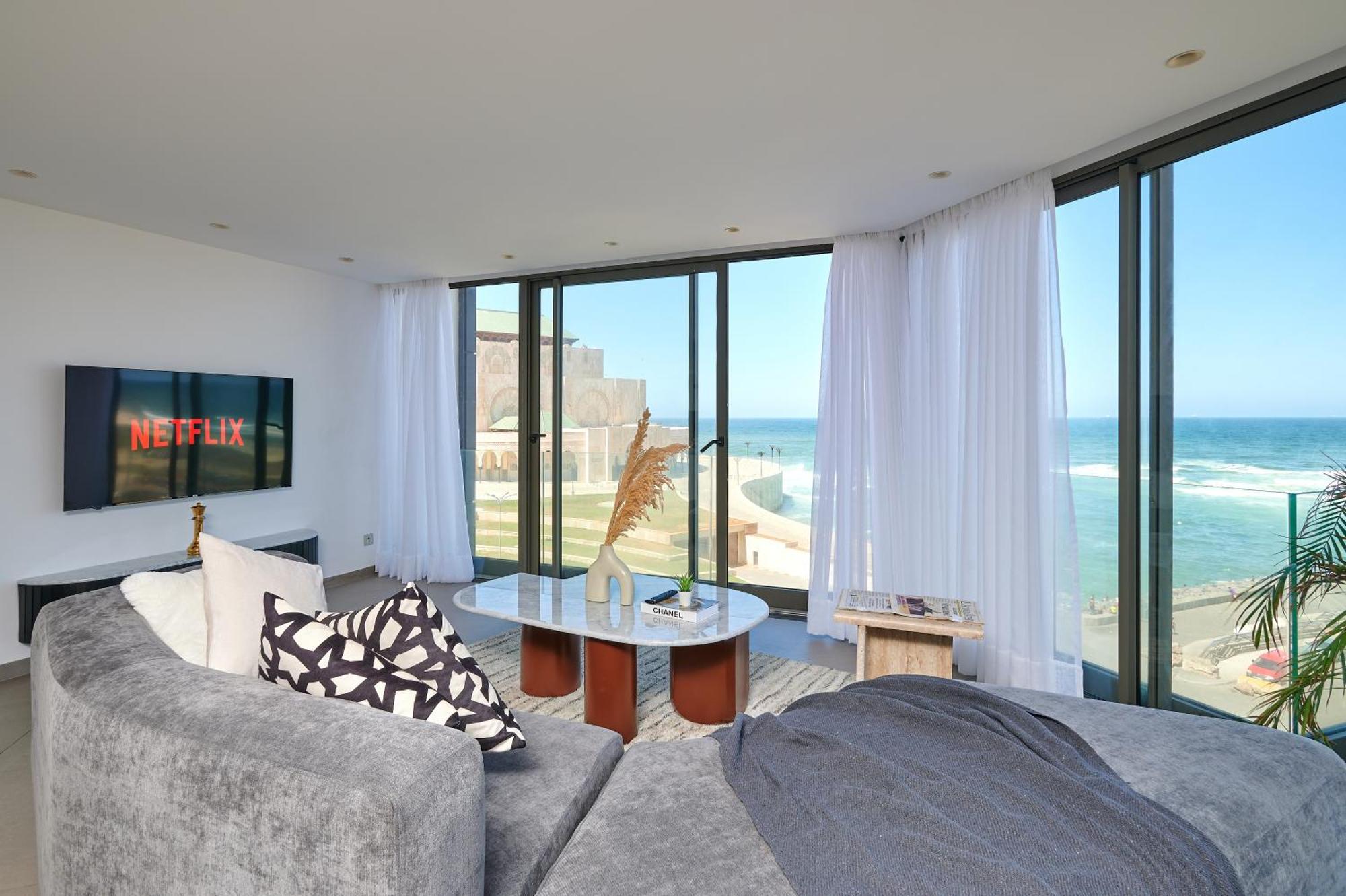 Apartment Sea View B22 -Mosquee Hassan II By Thecasaedition Казабланка Екстериор снимка